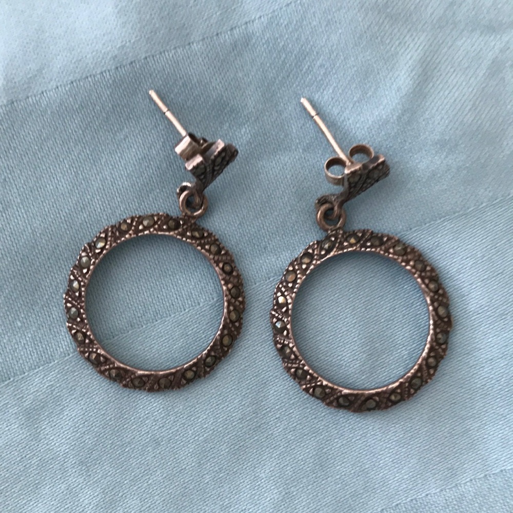 Fun hoop earrings